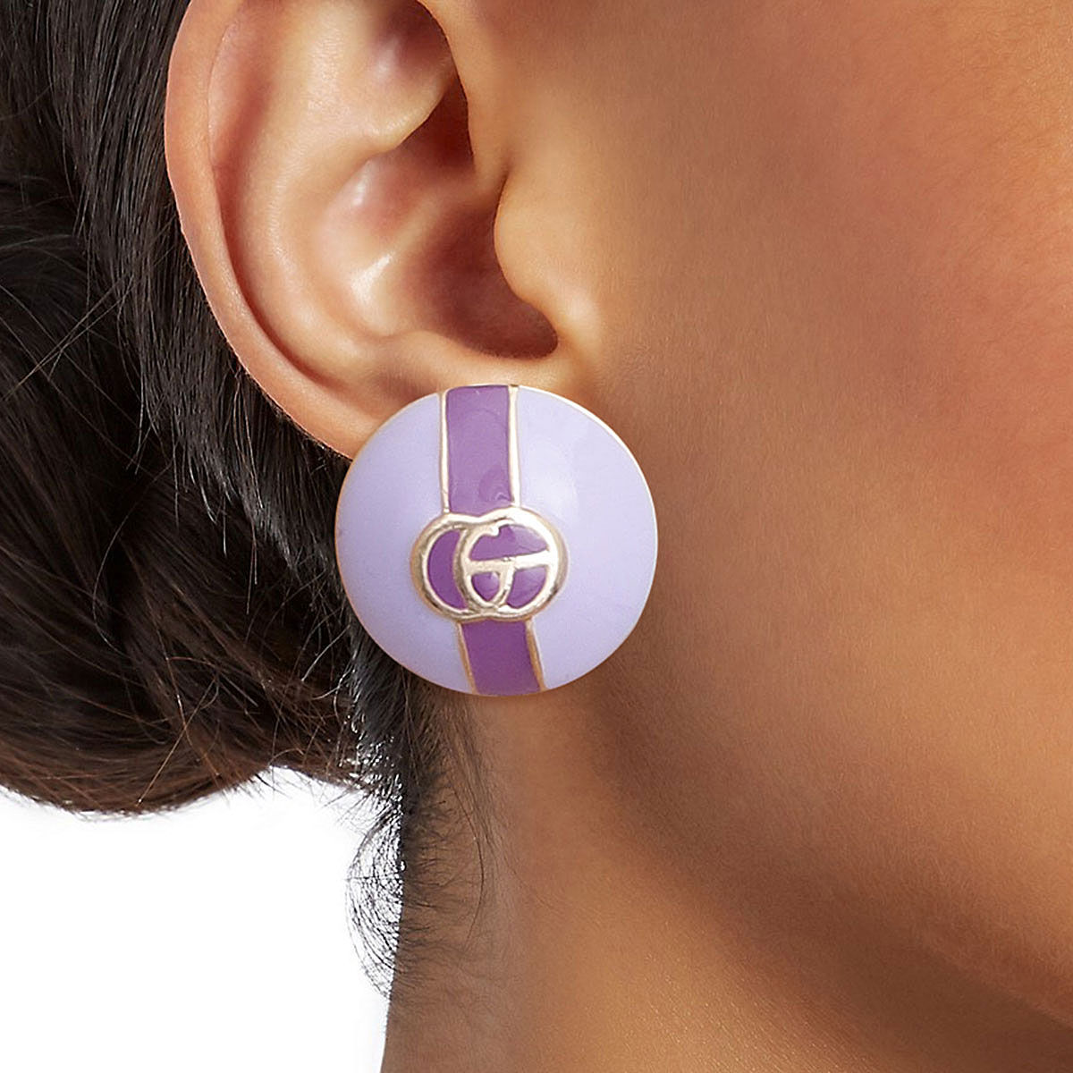 Lavender Haze Dome Studs - Bespoke Style