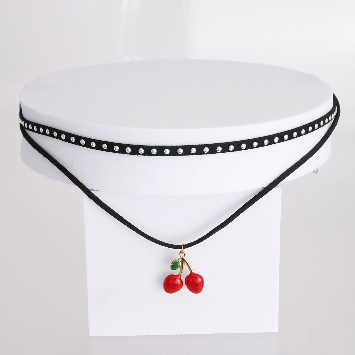 Crimson Cherry Choker