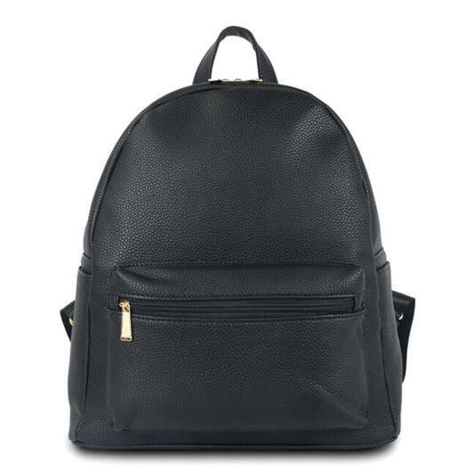 Black School Daypack Backpack