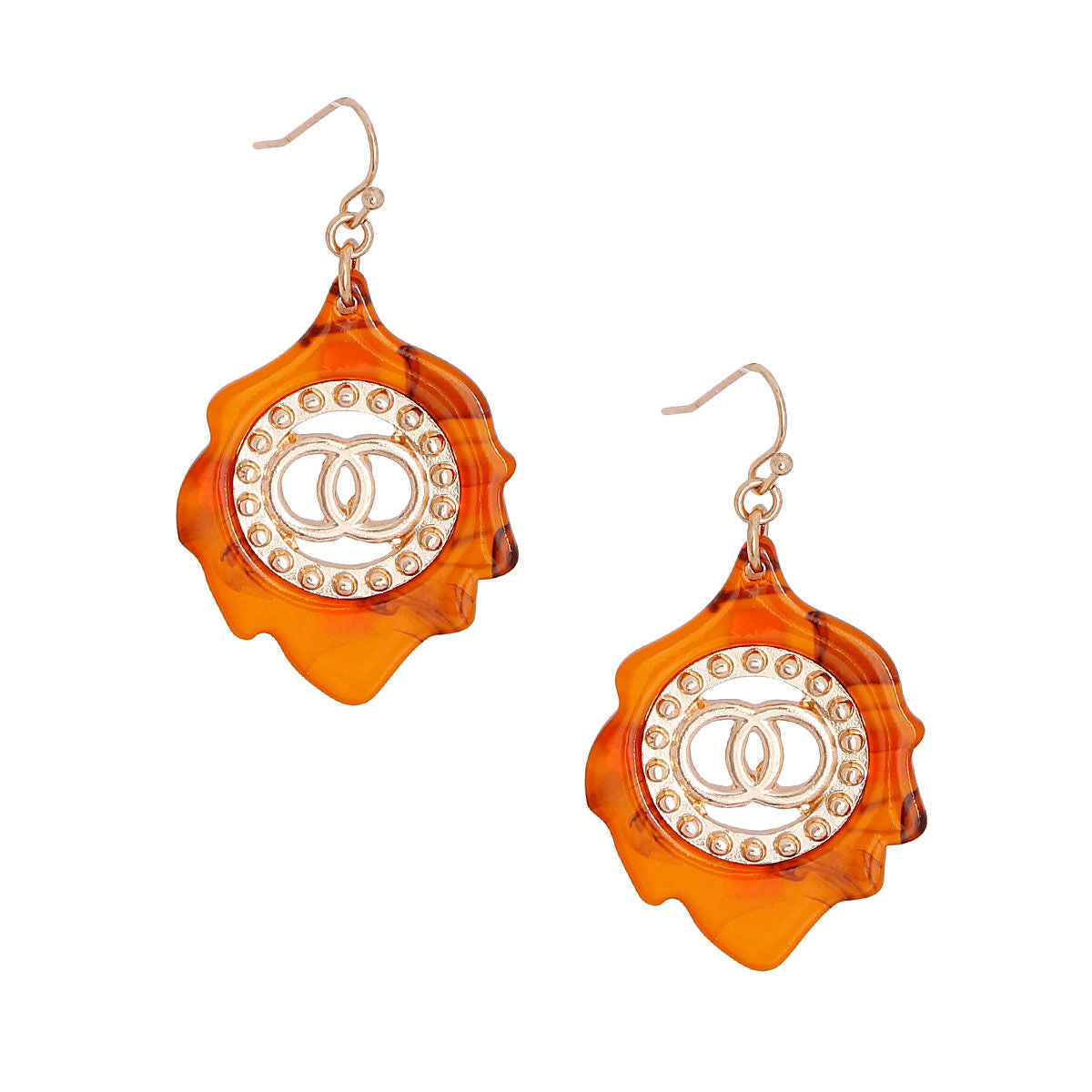 Logo Luminance: Tortoiseshell Earrings