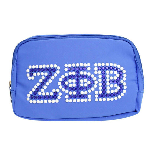 ZPB Sorority Blue Canvas Crossbody Waist Bag