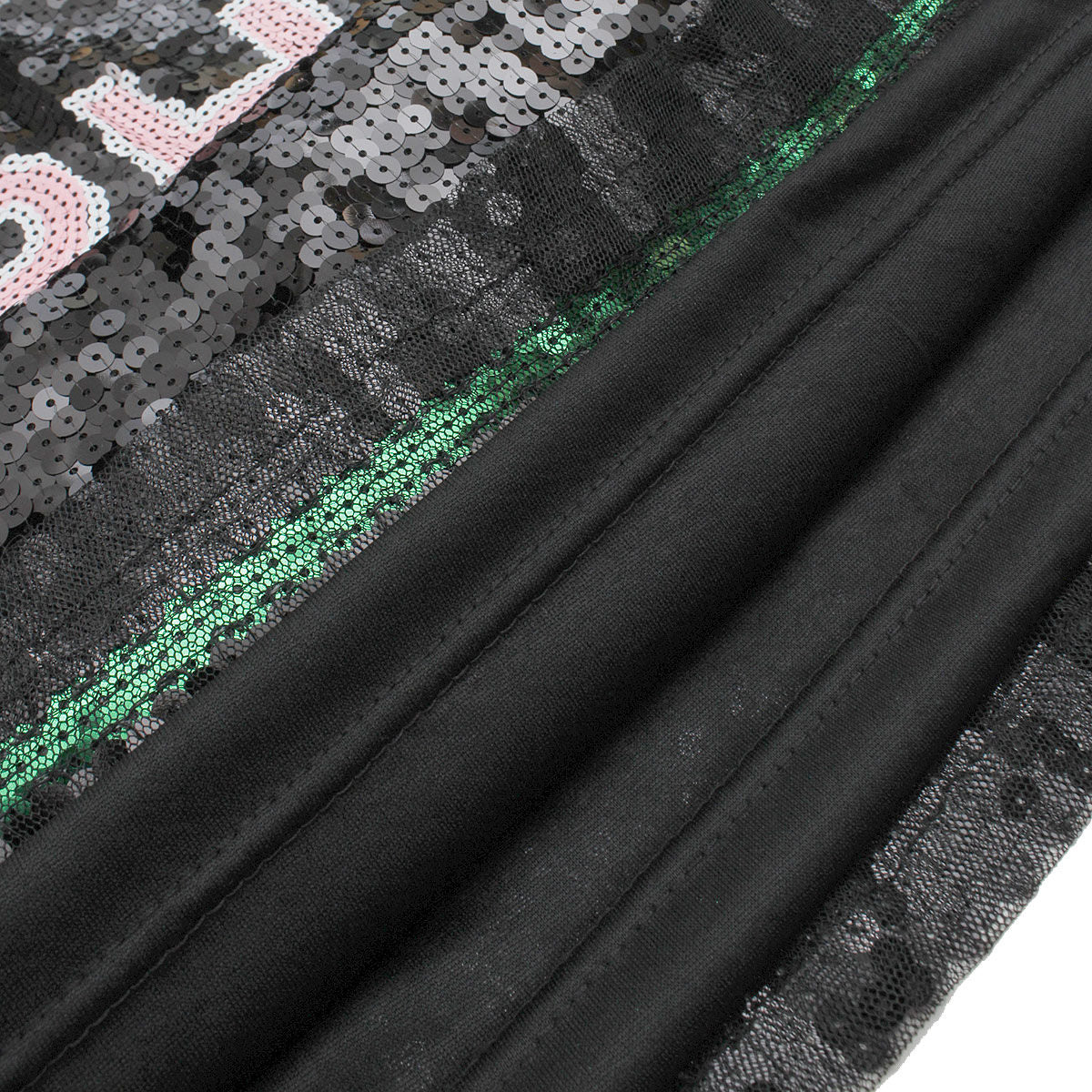 Alpha Kappa Alpha Black Sequin Jersey Shirt