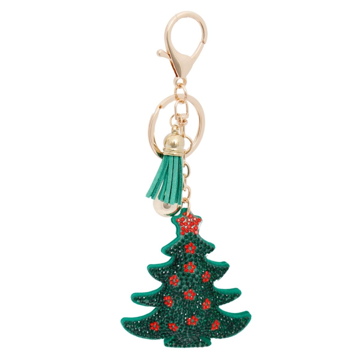 Xmas Tree Keychain Clip