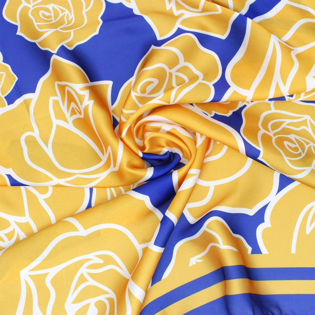 SGRHO Sorority Flower Square Scarf for Women