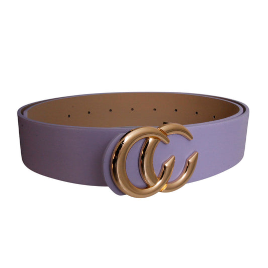 Lavish Lavender Belt - Lavender and Gold