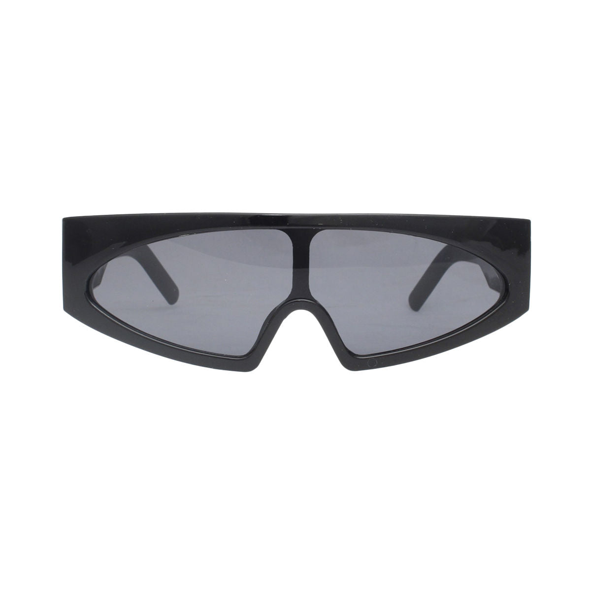 Sunglasses Black Thin Visor Modern Eyewear Women