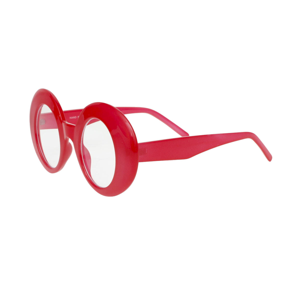 BLB Glasses Red Round Retro Eyewear for Women