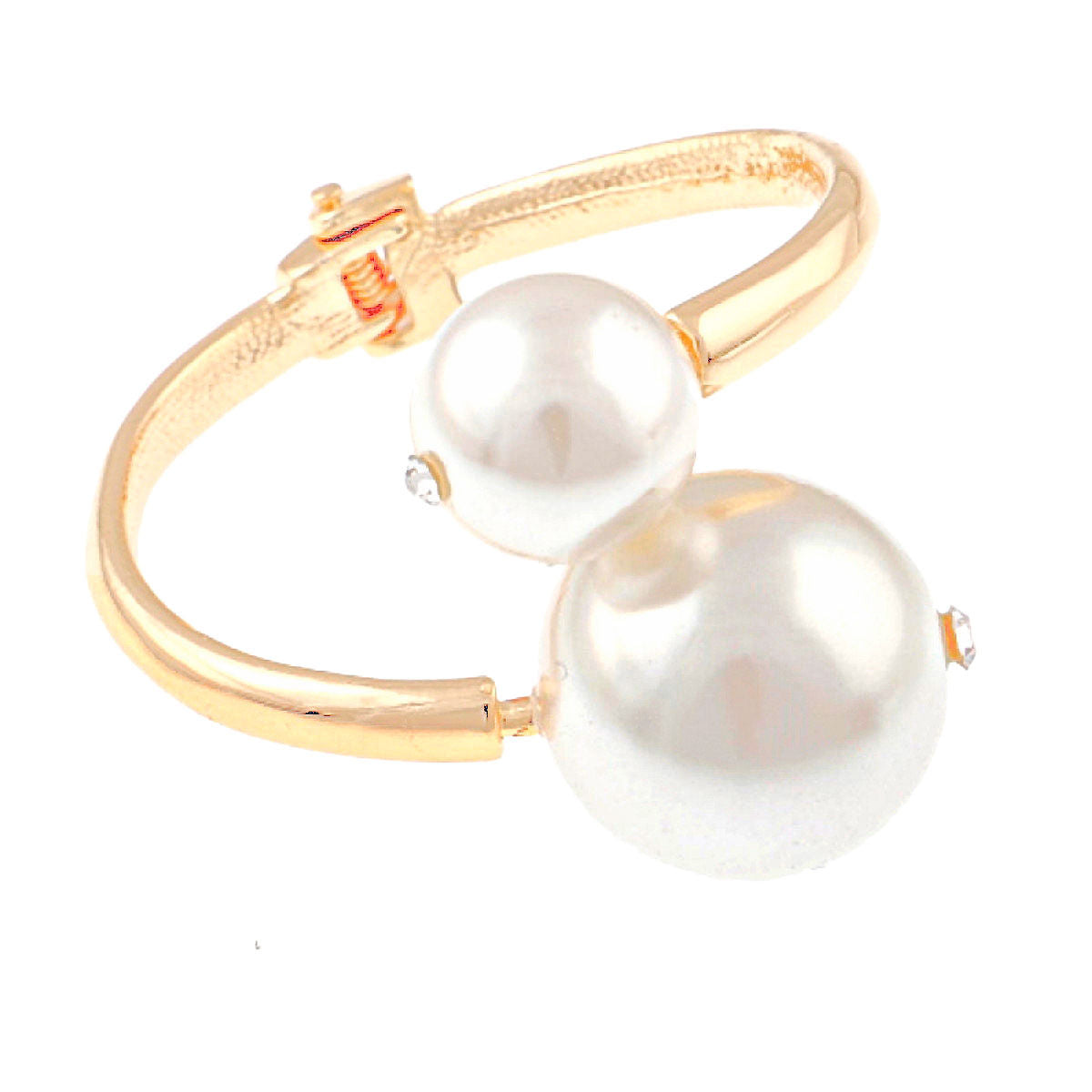 Adaku's Pearl Hinged Bracelet