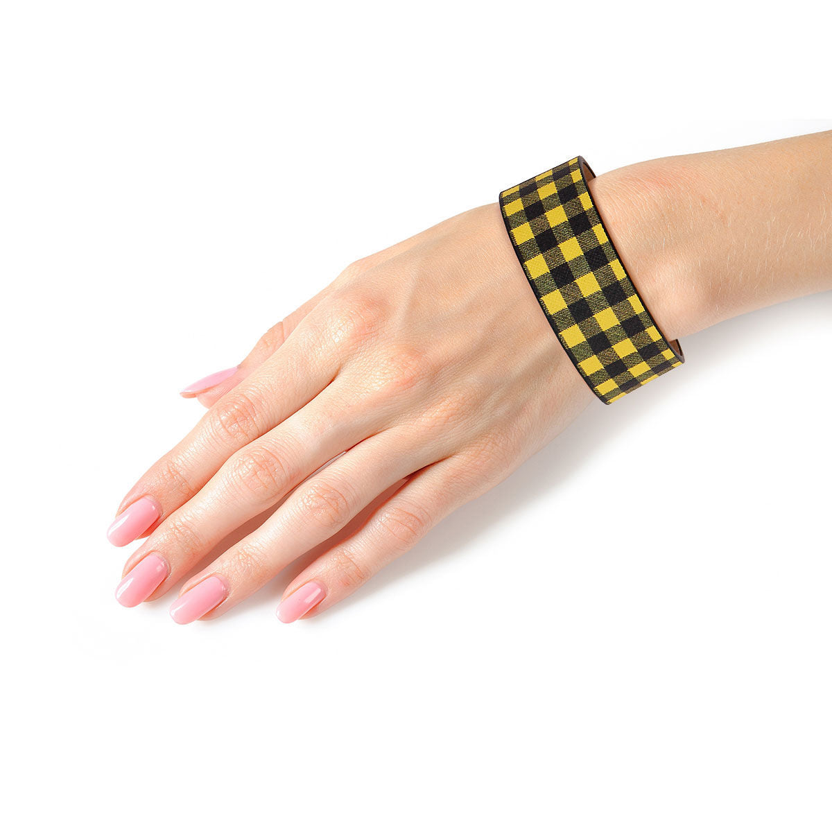 Yellow Buffalo Plaid Bracelet