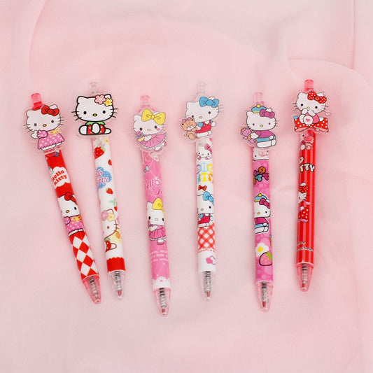 48 Pcs Box Set Hello Kitty Click Pens