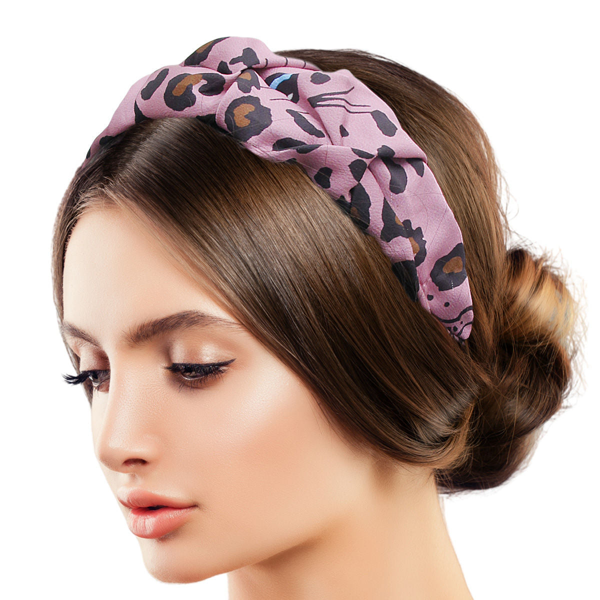 Fuchsia Leopard Print Ultra Soft Headband